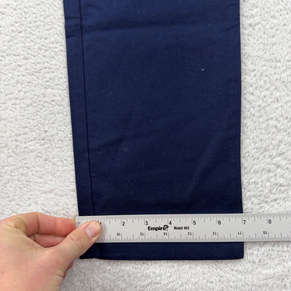 J.Crew Mens Slim Flex Chino Pants Navy Blue H3167 Size 30x32 NWT - Picture 4 of 10